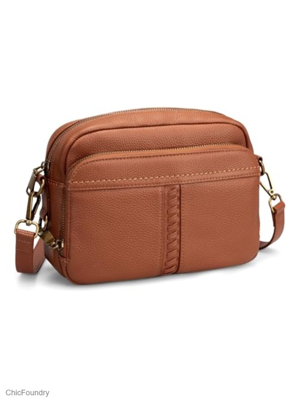Genuine Leather Crossbody Bag Women Anti Theft RFID Wallet Handbag Purse Travel